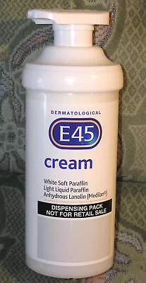 E45 Cream Moisturising Cream  500g Pump Dispenser Brand New And In Date ! • £8.75