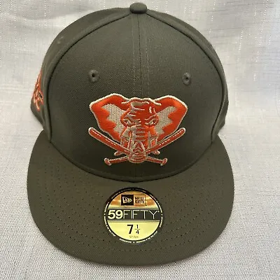 New Era Oakland Athletics Stomper 59FIFTY Fitted Hat 30 Year Side Patch 7 1/4 • $39.99