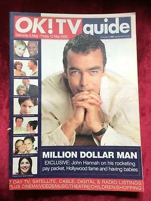 OK! TV Guide 06/05/2000 JOHN HANNAH Mandy Moore Christopher Lee Helen McCrory UK • £14.99
