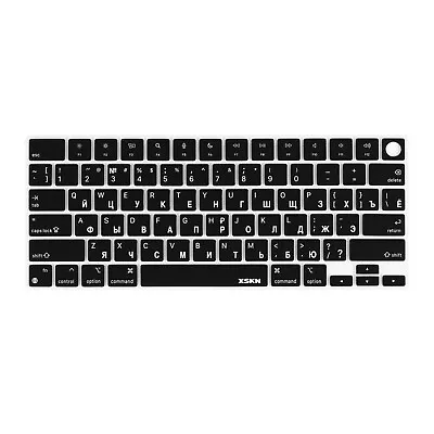 XSKN Russian Keyboard Cover Skin For 2021-2023 Macbook Pro 16.2/Macbook Pro 14.2 • $11.99