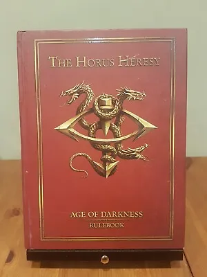 The Horus Heresy: Age Of Darkness Rulebook Hardcover GW OOP 40k Book • £22.99