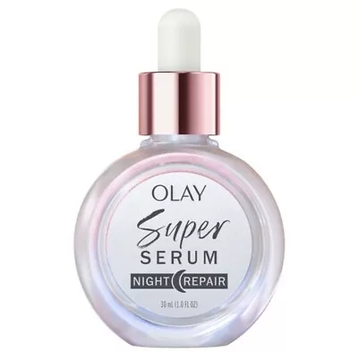 Olay Super Serum Night Repair Face Serum - Fragrance Free - 1.0 Fl Oz • $37.37