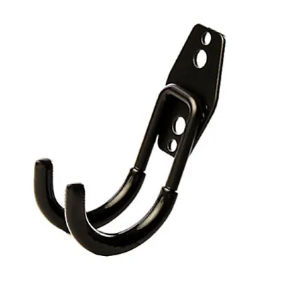 Motorcycle Helmet Holder Hook Wall Mounted Hanger Rack For Coats Hats Caps Black • $11.60