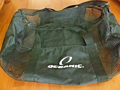 OCEANIC Heavy Duty Large Duffle Scuba Dive Equipment Bag With Coated Mesh • $27.99