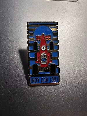 Indy Car 1991 Vintage Metal Racecar Pin • $11.99