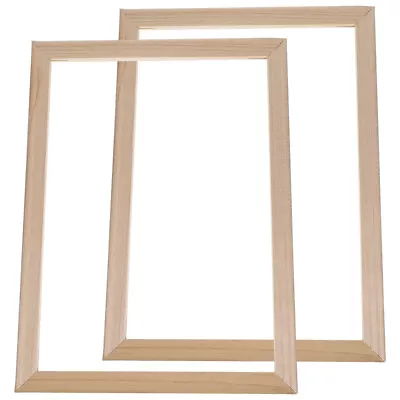 4pcs DIY Canvas Stretcher Bars 30cm 40cm Wooden Frames Kit-OF • £10.95