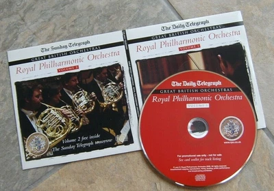 £0.99 • Buy Royal Philharmonic Orchestra CD's Volumes 1 & 2 Sunday Telegraph Edition