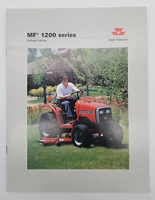 Massey Ferguson MF 1200 Series Compact Tractor Dealer Sales Specs Brochure • $15.08