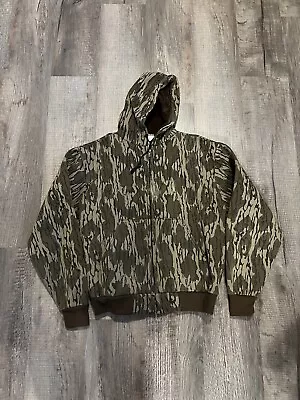 Vintage Outdoor Wear By Gross Galesburg Mossy Oak Full Zip Jacket Large Hunting • $50