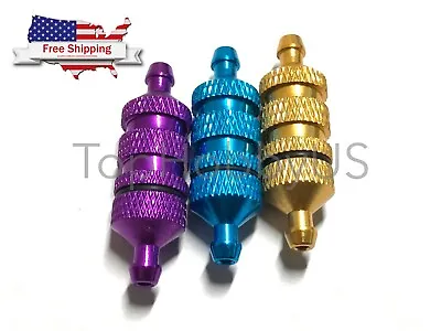 1PC High Grade Aluminum High Capacity Fuel Filters For RC Fuel Systems US SHIP • $7.89