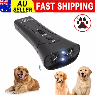 Anti Bark Device Ultrasonic Dog Barking Control Stop Repeller Trainer Tool • $12.30