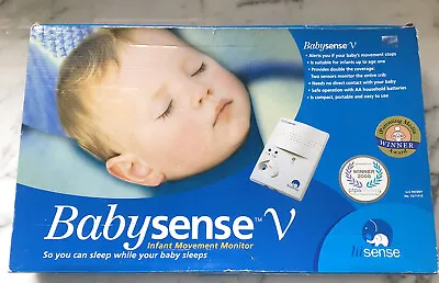 Hisense Babysense V Baby Safe Infant Movement Monitor White Tested 1238 • $21