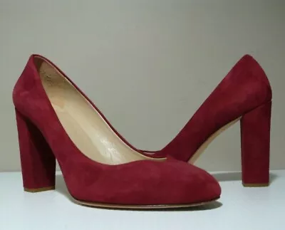 J.CREW 'ETTA' Women's Suede Pumps 02930 Made In Italy Sz 91/2  • $45.99