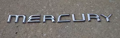 Mercury Emblem Letters Badge Decal Logo Villager Sable OEM Genuine Original • $18.82