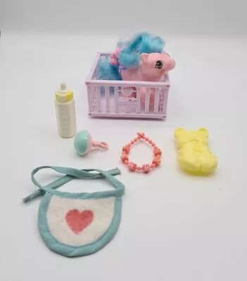 My Little Pony MLP G1 Baby Play And Care Set Lot 1980s Hasbro • £21.99