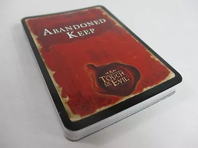 A TOUCH OF EVIL 10 Year Anniversary Edition ABANDONED KEEP CARDS New!! • $9.95