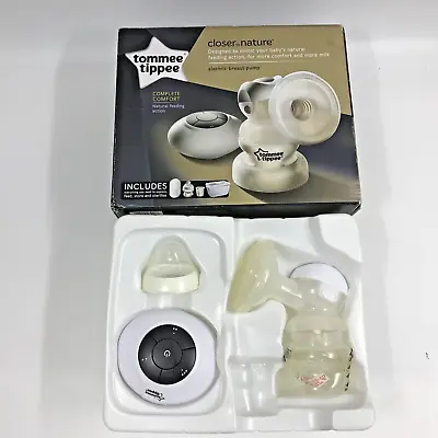 Tommee Tippee Electric Breast Pump Closer To Nature Batteries Or Mains • £14.99