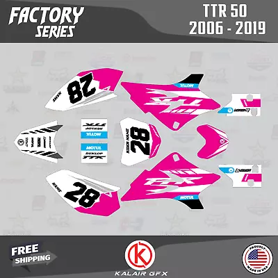 $44.99 • Buy Graphics Kit For Yamaha TTR50 (2006-2023) TTR 50 TTR-50 Factory - Magenta