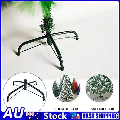 Christmas Tree Base Stand Iron Foldable Xmas Trees Bottom Support Frame (40cm) • $12.09