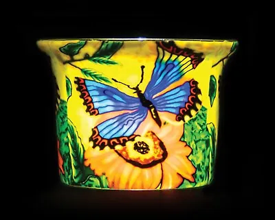 £8.29 • Buy Butterfly Beauty Light Glass Votive Candle Holder Nightlight Home Decoration Gif