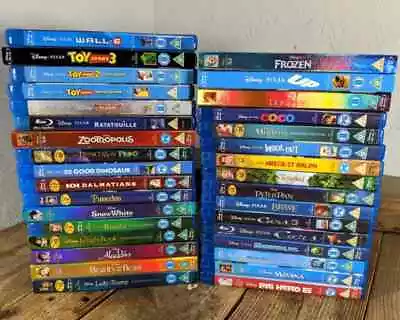 Various Disney Blu Ray - Pixar Classics Childrens Kids Films Family FREE POST • £3.99