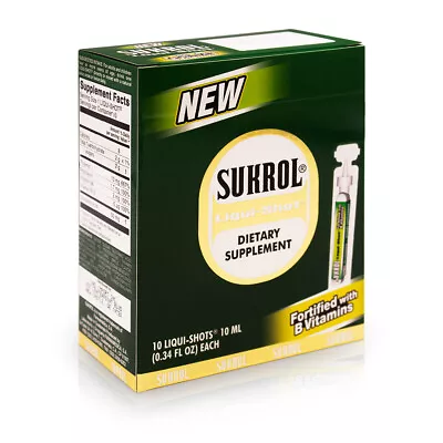 1 Sukrol Liqui-shot Dietary Supplement 10 Shots • $19.99