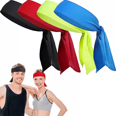 Head Tie Headbands Tennis Karate & Ninja Headbands Athletic Sweatbands Men Women • $6.89