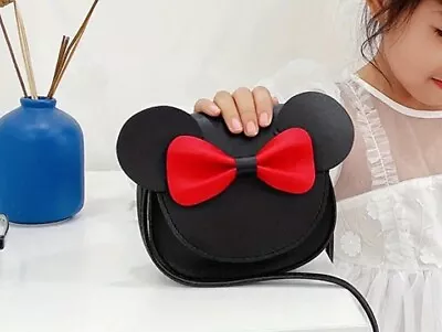 Minnie Mouse Mini Bow Purse Children's Small Shoulder Bag FREE SHIPPING • $8.99