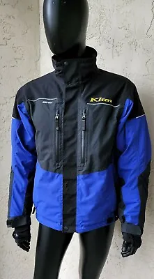 $350 • Buy KLIM Mens Keweenaw Black Polaris Multi Pocket Vented Snowmobile Parka Jacket L