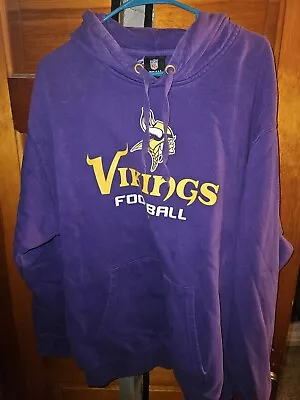 Minnesota Vikings NFL Team Apparel Hoodie Men's 2xl • $12