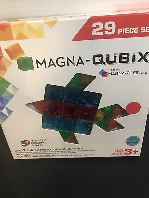 Magna-Qubix 29-Piece Set The Original Magnetic Building Blocks For Creative New • $28