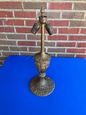 Antique Art Nouveau Metal Table Lamp Base For Restoration • $175