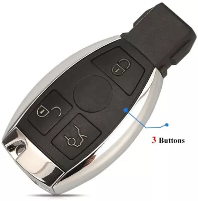 Quality 3 Button Remote Car Key Fob Case Shell Mercedes A B C E S Class W203... • $12.30