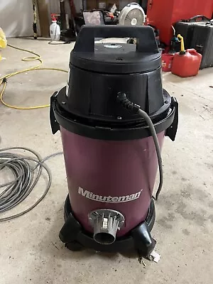 Minuteman Lead/Asbestos Vacuum Dry Only 6 Gal. Polyethylene 829117 • $349