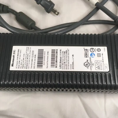$13.95 • Buy Microsoft Xbox 360 OEM 175W Power Supply Adapter Brick & Cord 12v