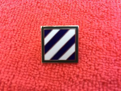 $8.90 • Buy Us Army 3rd Infantry Division  Rock Of The Marne  Hat/lapel Pin
