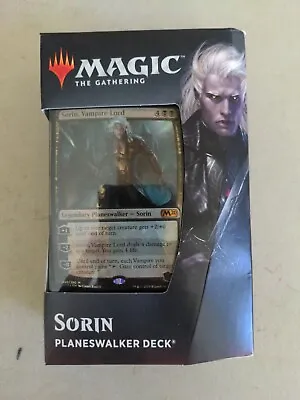 Magic The Gathering-MTG-Core 2020-Sorin-Planeswalker Deck-FACTORY SEALED-NEW • $119.24