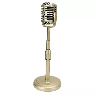 Vintage Microphone Prop Simulation Old Fashioned Desktop Microphone Prop Mode... • $27.10