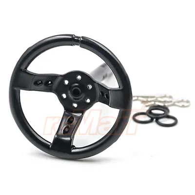 Xtra Speed Alloy 1/10 Scale Steering Wheel Type B For RC Car Drift Touring Truck • $8.75