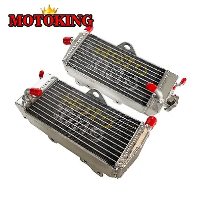 Radiator For 90-97 Honda CR125R CR125 R 1990-1997 1996 1995  Polished Aluminum • $50.77