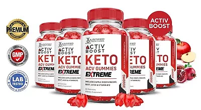Activboost Activ Boost Extreme Keto ACV Gummies 2000MG 300 Gummys • $73.95