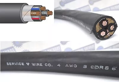 4-4-4-6 COPPER SERVICE CABLE 4/3 - MV90 TRAY SERVICE FEEDER 600/1000V Per 10ft • $68