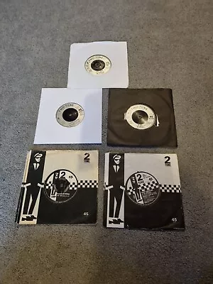 £20 • Buy The Specials 7  Vinyl Single Two Tone Records X5 Gangsters , Message To You Rudy