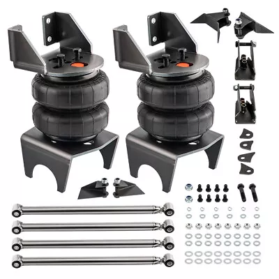 Universal Air Suspension Bags Weld-On Triangulated 4 Link Kit 2500 2.75 Axle • $287.27