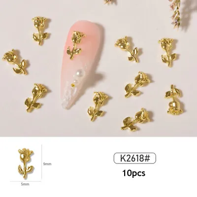 Nail Art 3D DIY Rose Rhinestones Jewelry Gems Mix Nail Art Decoration Glitter 🔥 • $1.64