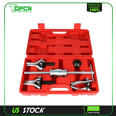 3 Jaw Gear Bearing Slide Hammer Puller Set Internal  External Puller Tool Kits • $43.11