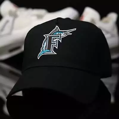 Florida Marlins - Black Screen Print Snapback • $20