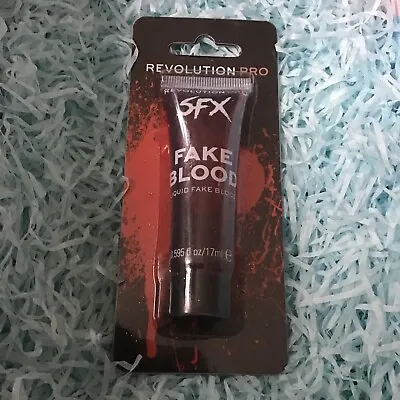 Revolution Pro Fake Blood Halloween Liquid Stage Blood Simulation Blood 17ml New • £2.99