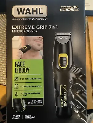 Wahl Pro Extreme Grip Lithium Ion Cordless Beard & Stubble Hair Trimmer • £29.99