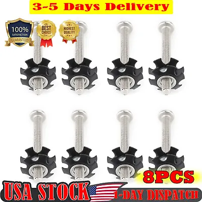 8x RV LADDER REPAIR KIT Nuts Stainless Bunk Motorhome Parts Camper Trailer • $12.73